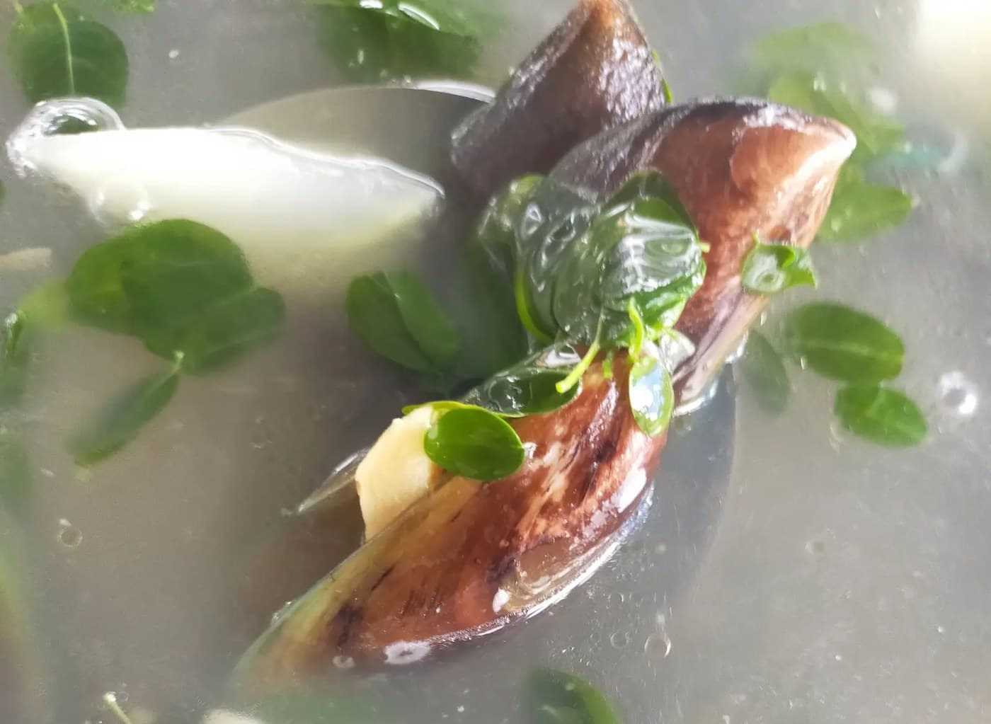 Mixed Tinola Punaw & tahong