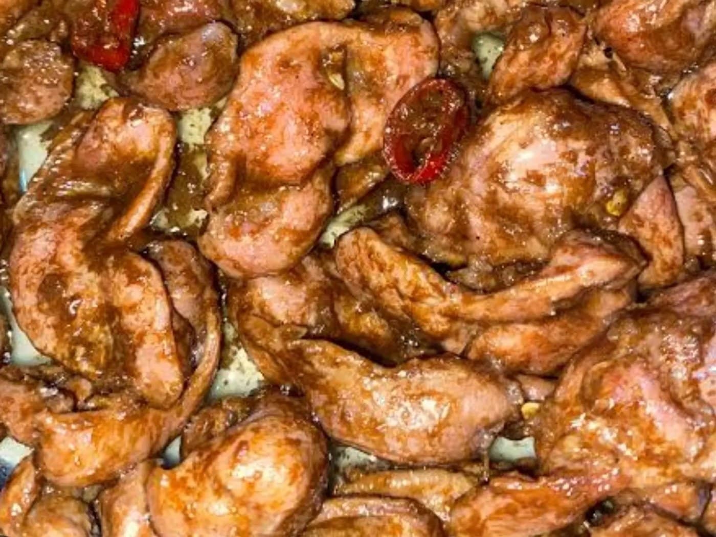 Spicy chicken baticulon