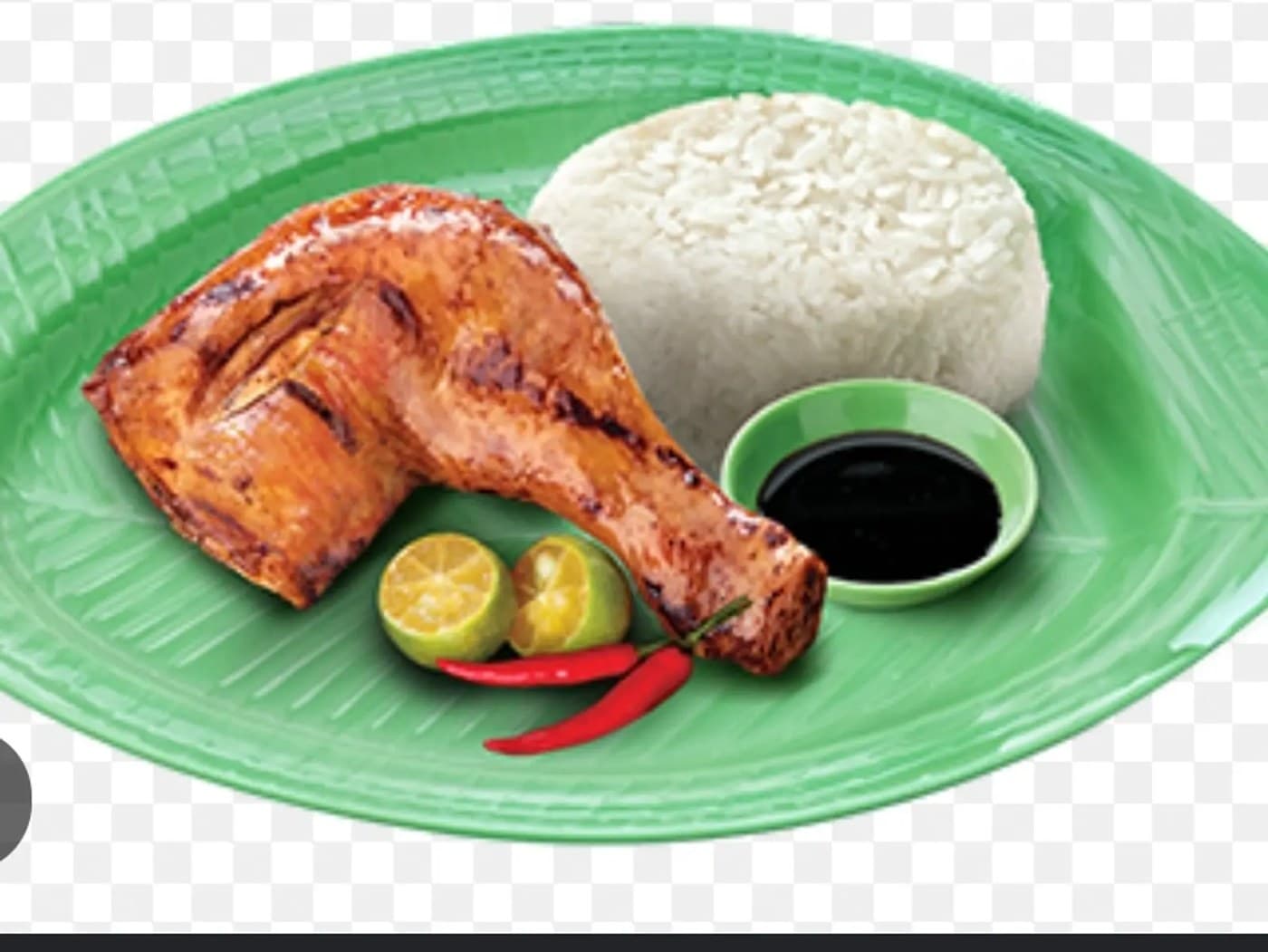Chicken inasal with 1 rice