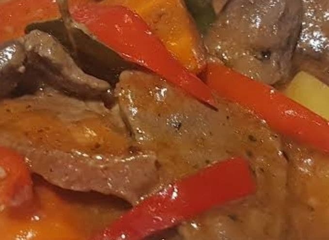 Pork Liver Afritada