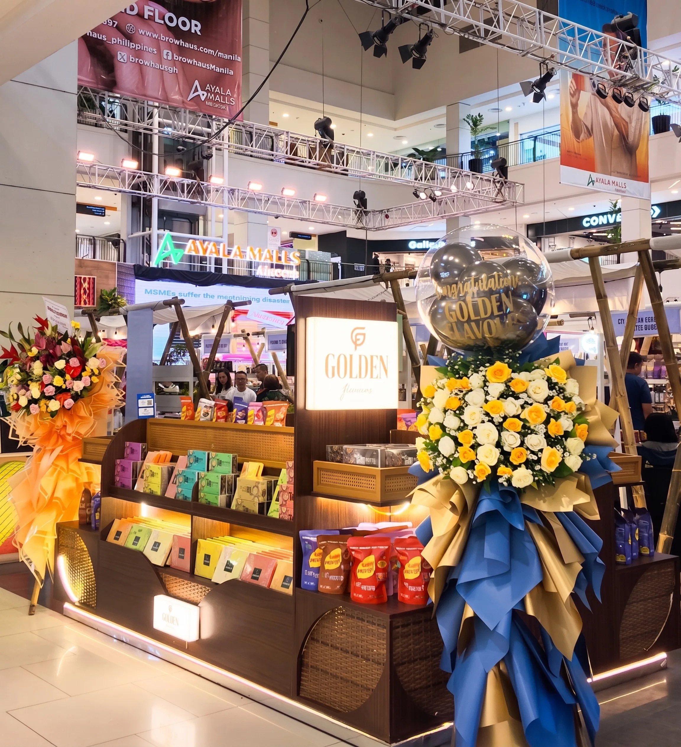 Craving Local? Golden Flavours Brings Kamote Chips, Lubi Cookies, and Lecheng! to Ayala Malls Abreeza