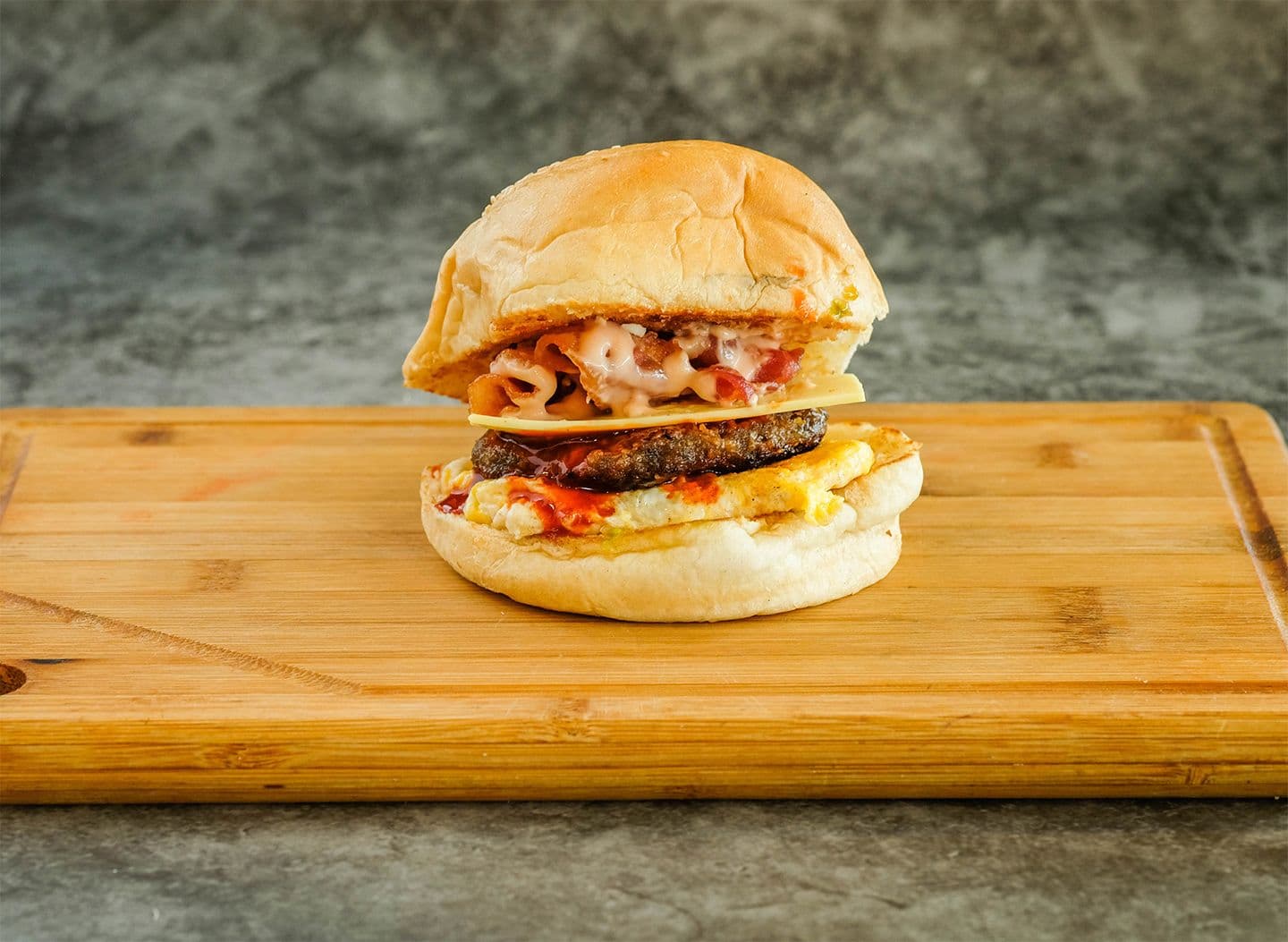 Cheezy Bacon Burger