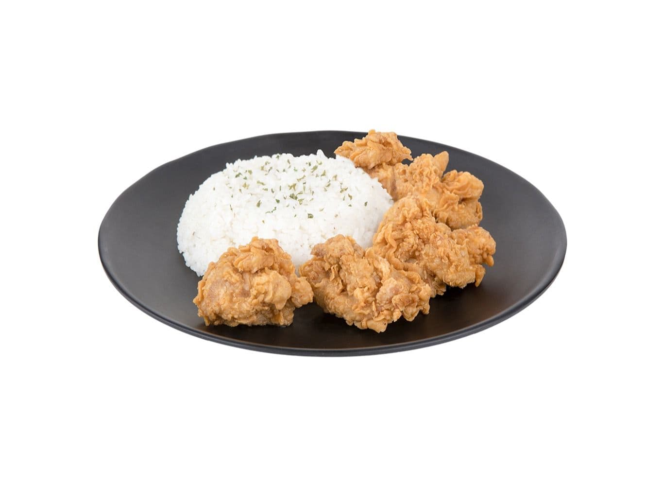 Boneless Fried Chicken With Rice