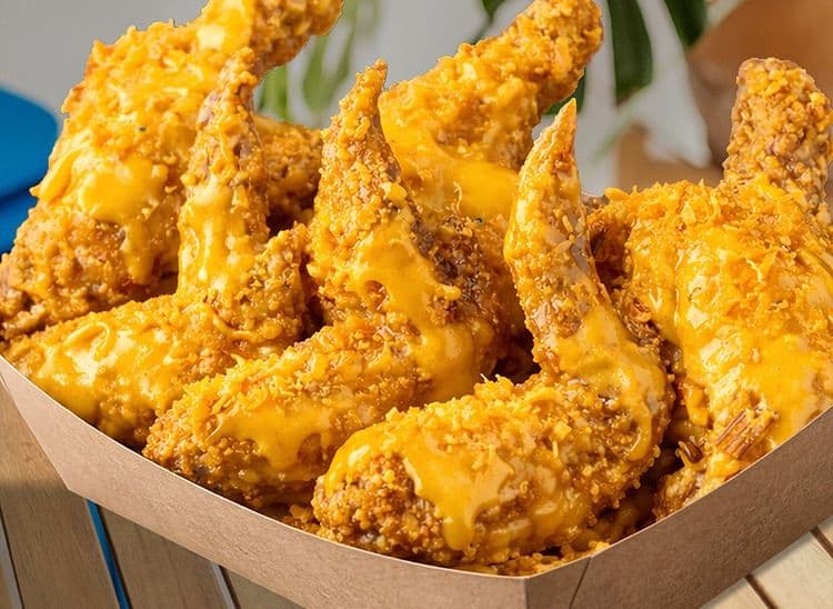Cheezy Bomb Wings