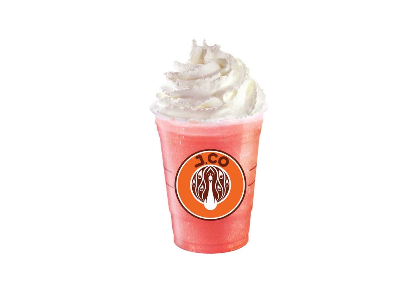 Strawberry Yogurt Frappe