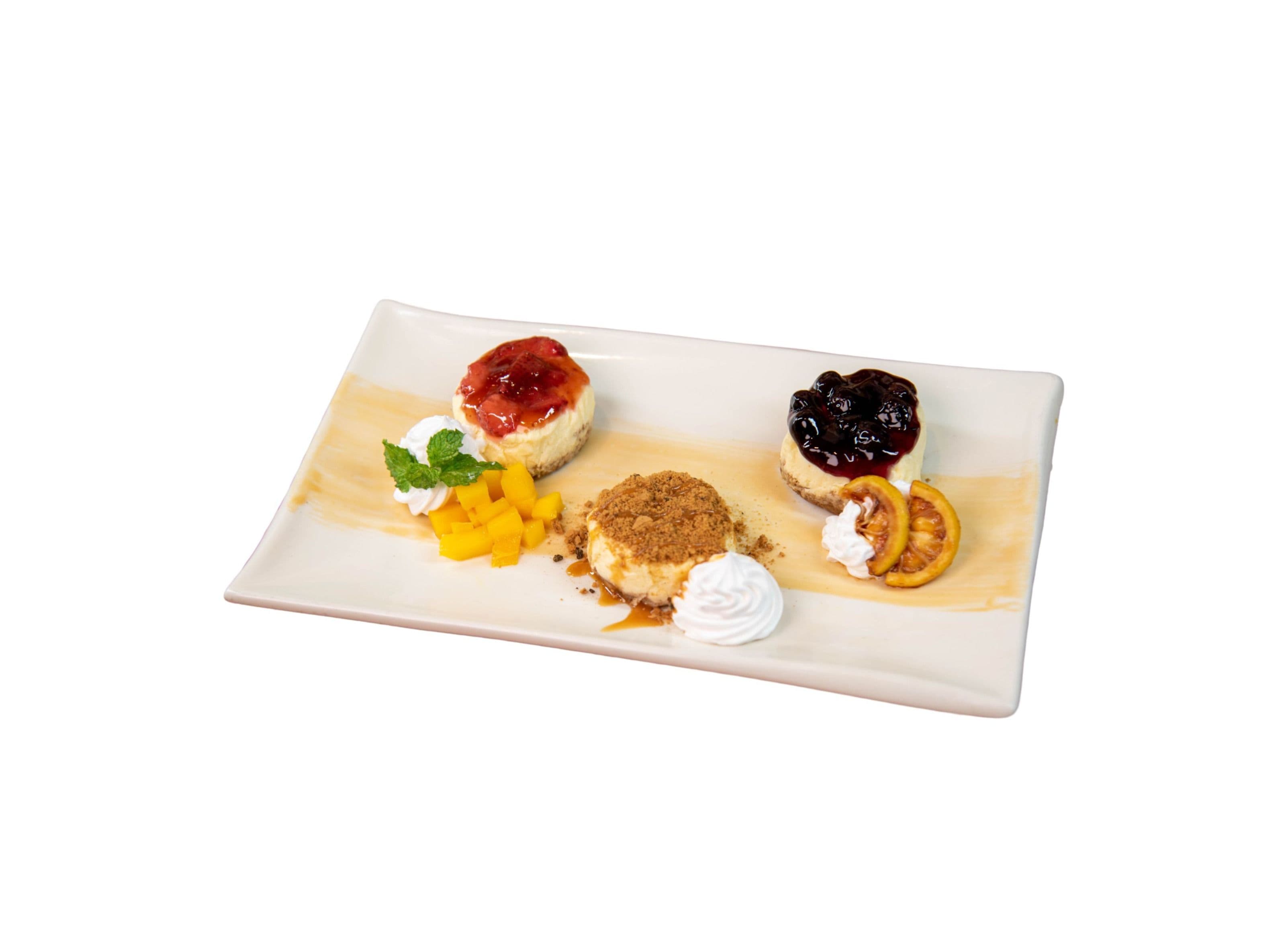Cheesecake Trio