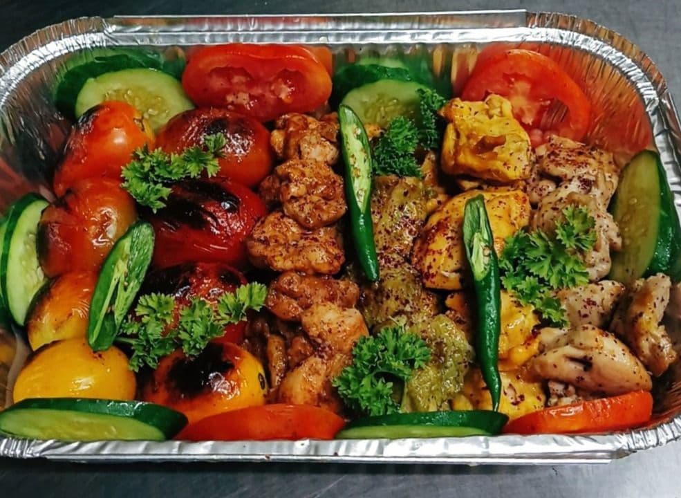 Isfahan Chicken Platter