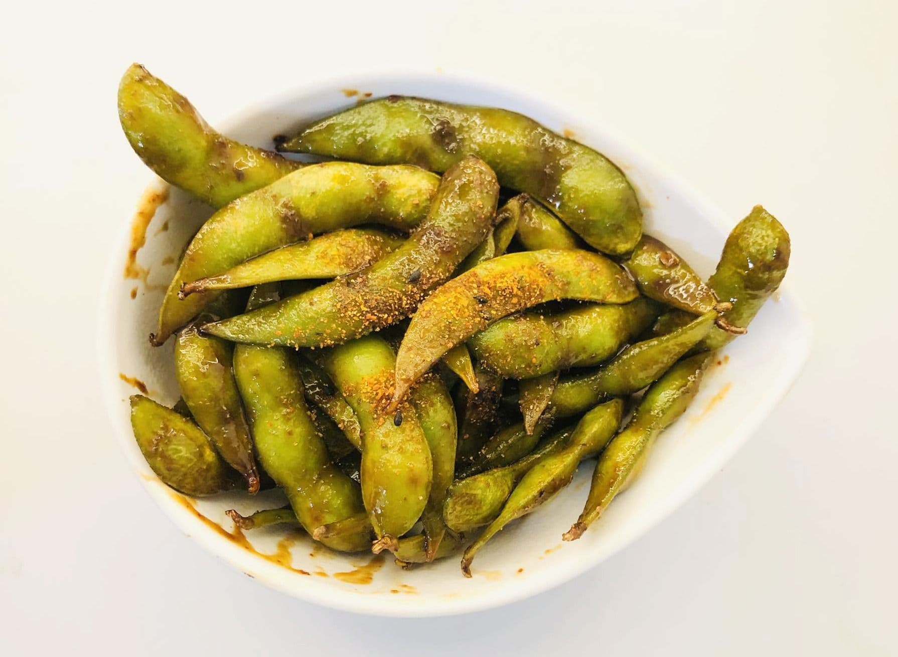 Spicy Edamame Bite