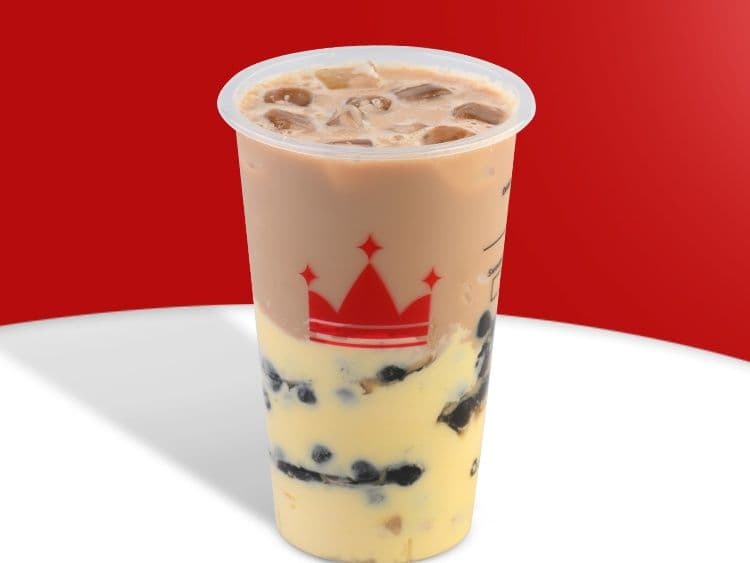 Cheesecake and Pearl Milk Tea
