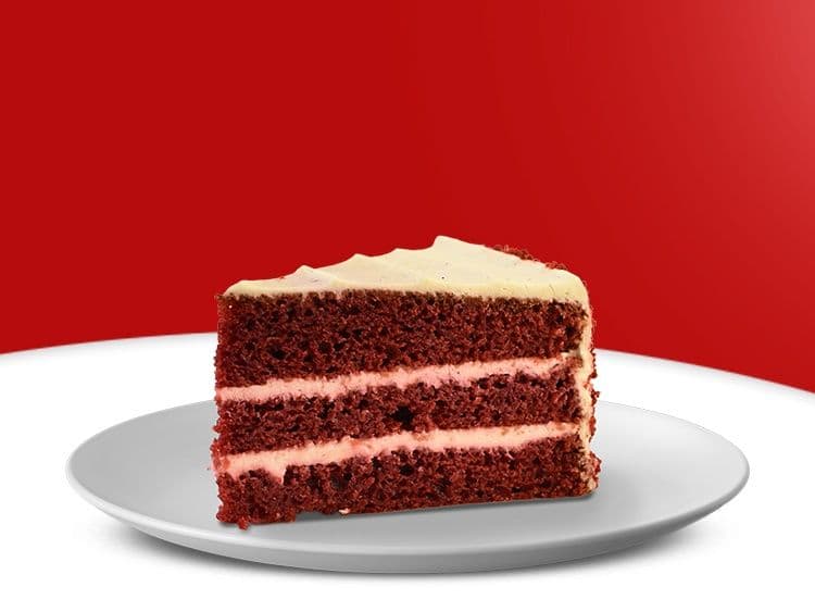 Red Velvet Cake Slice