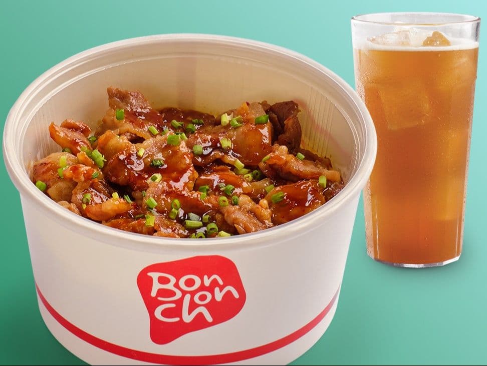 Pork BBQ Rice Bowl