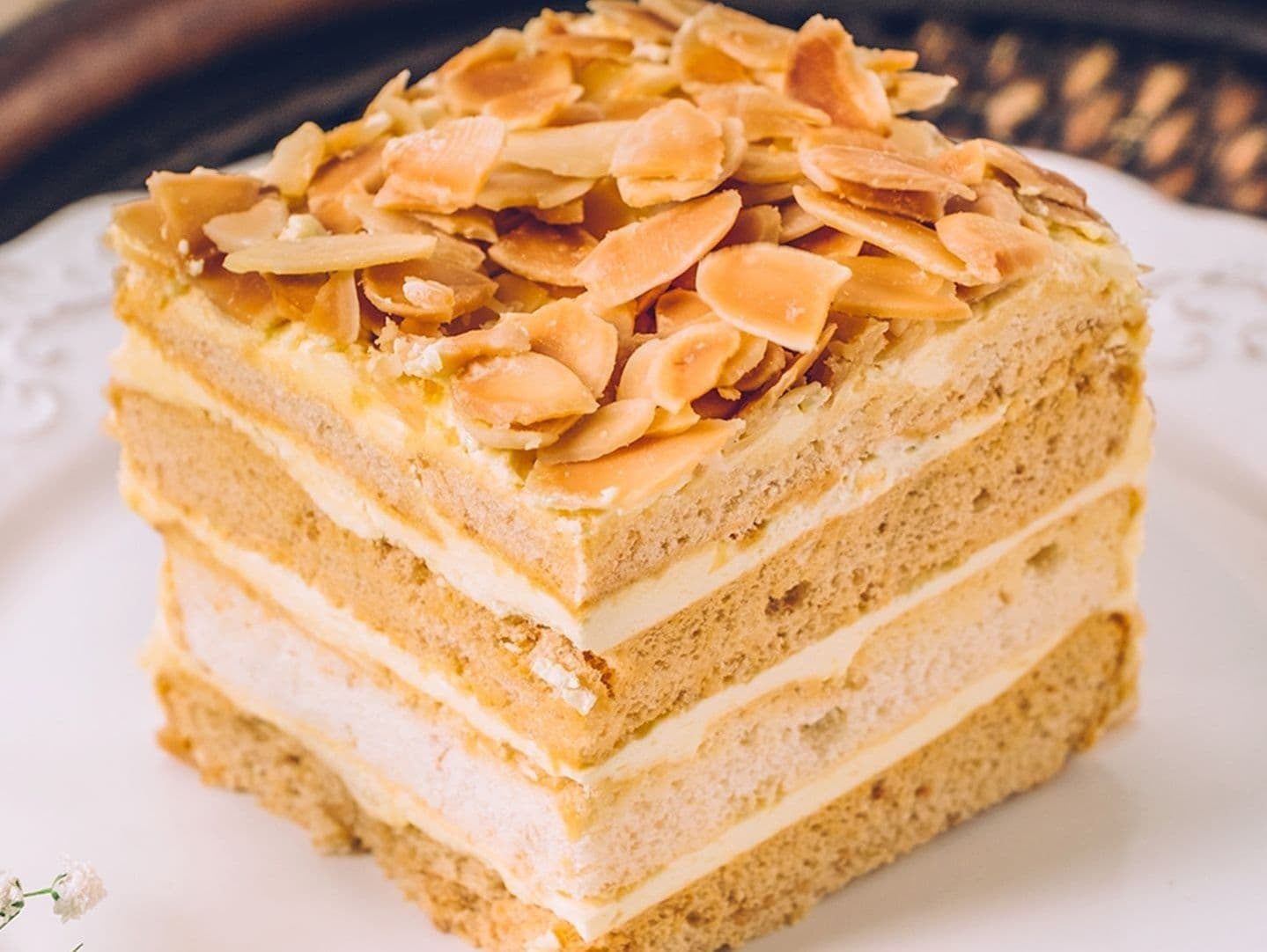 Toasted Almond Sans Rival