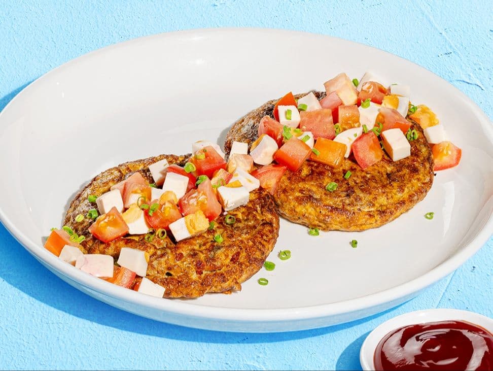 Tortang Talong with Longganisa