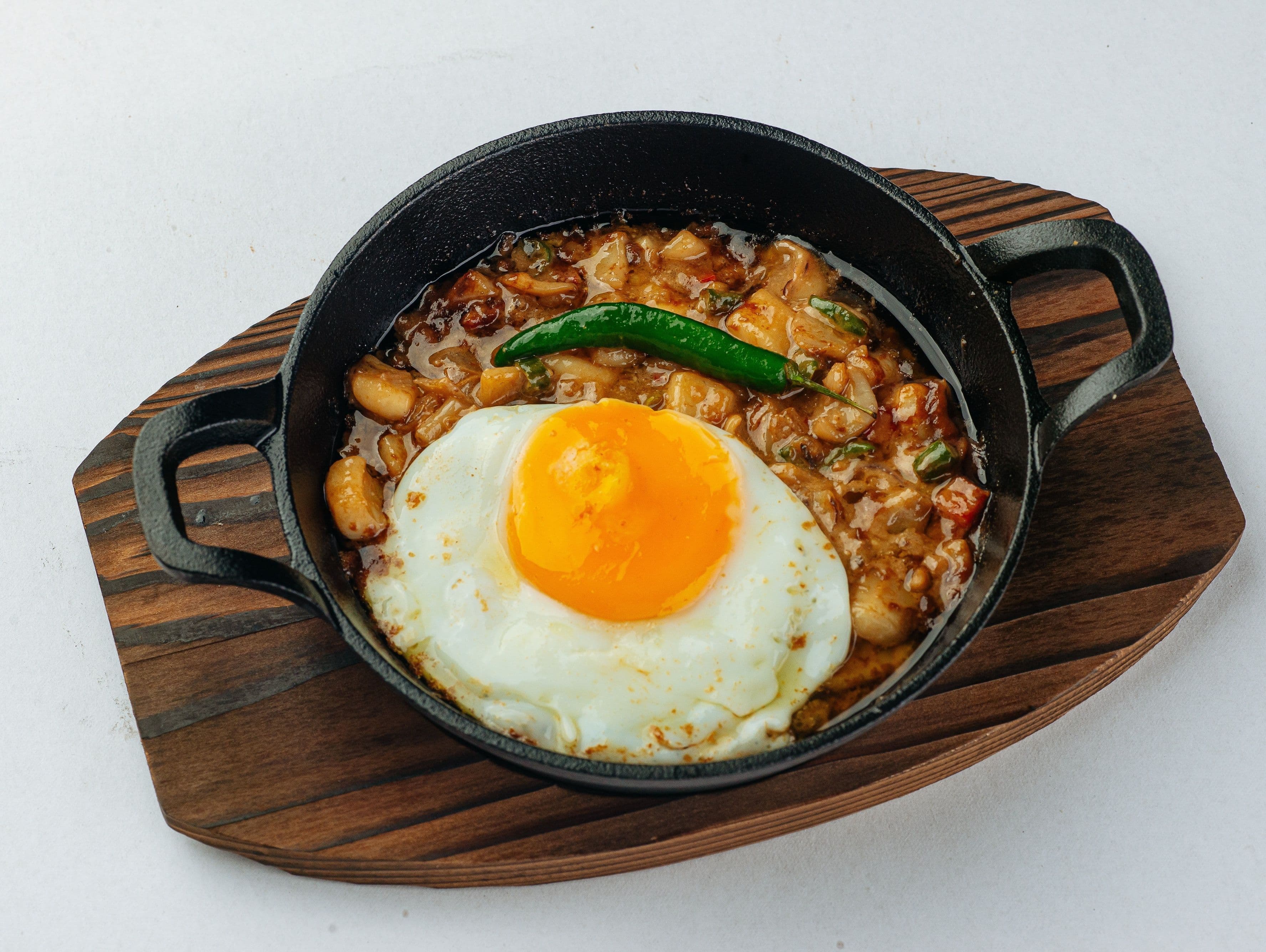Sizzling Squid Sisig