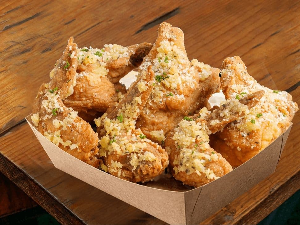 Garlic Parmesan Chicken Wings