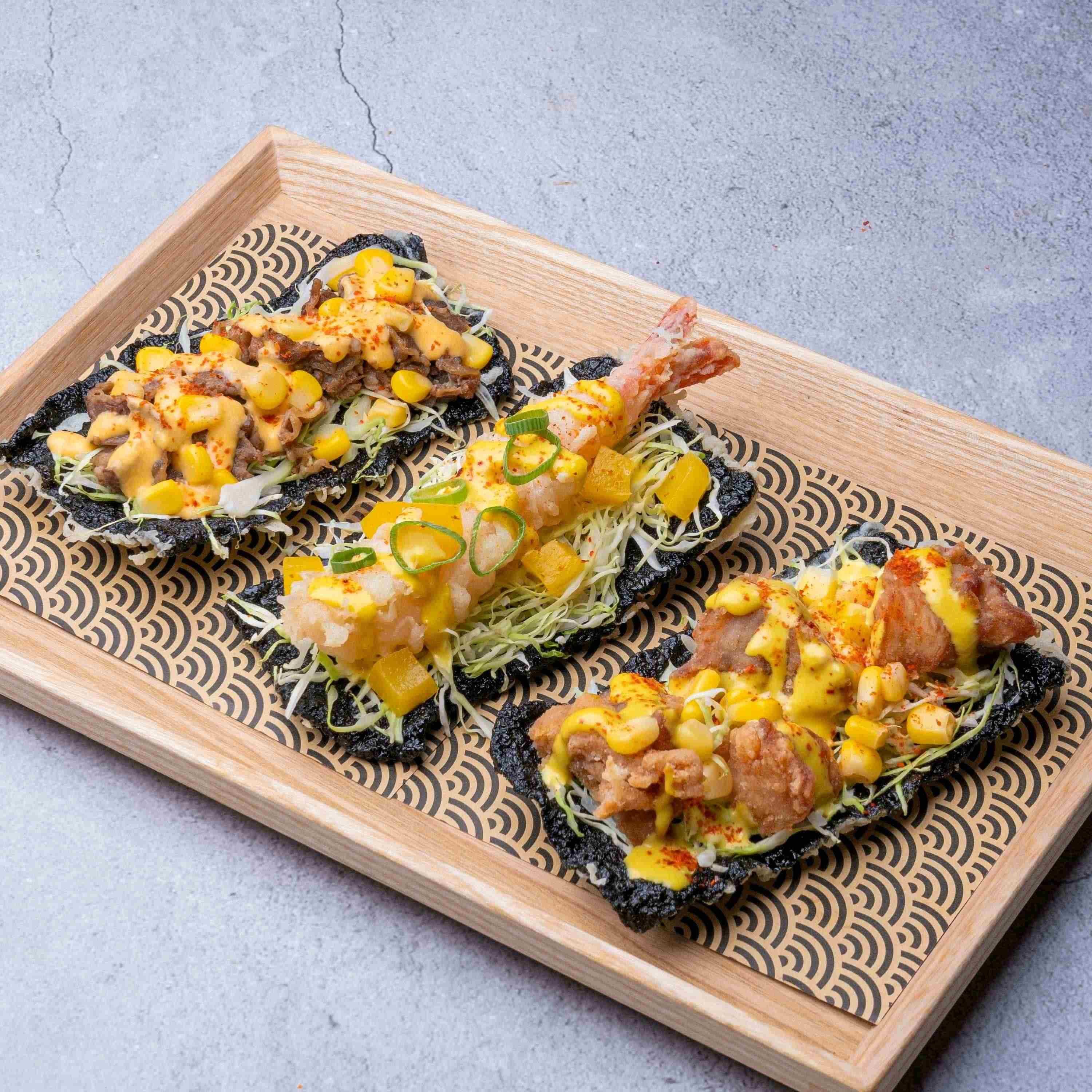 Nori Taco Sampler