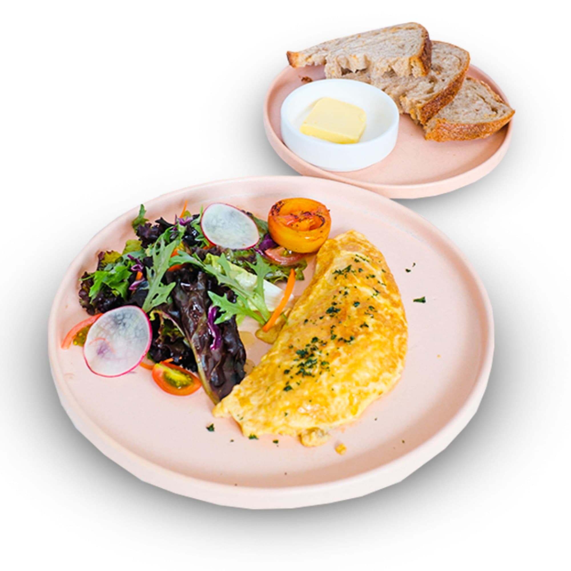 Free Range Omelette - Ham & Cheese