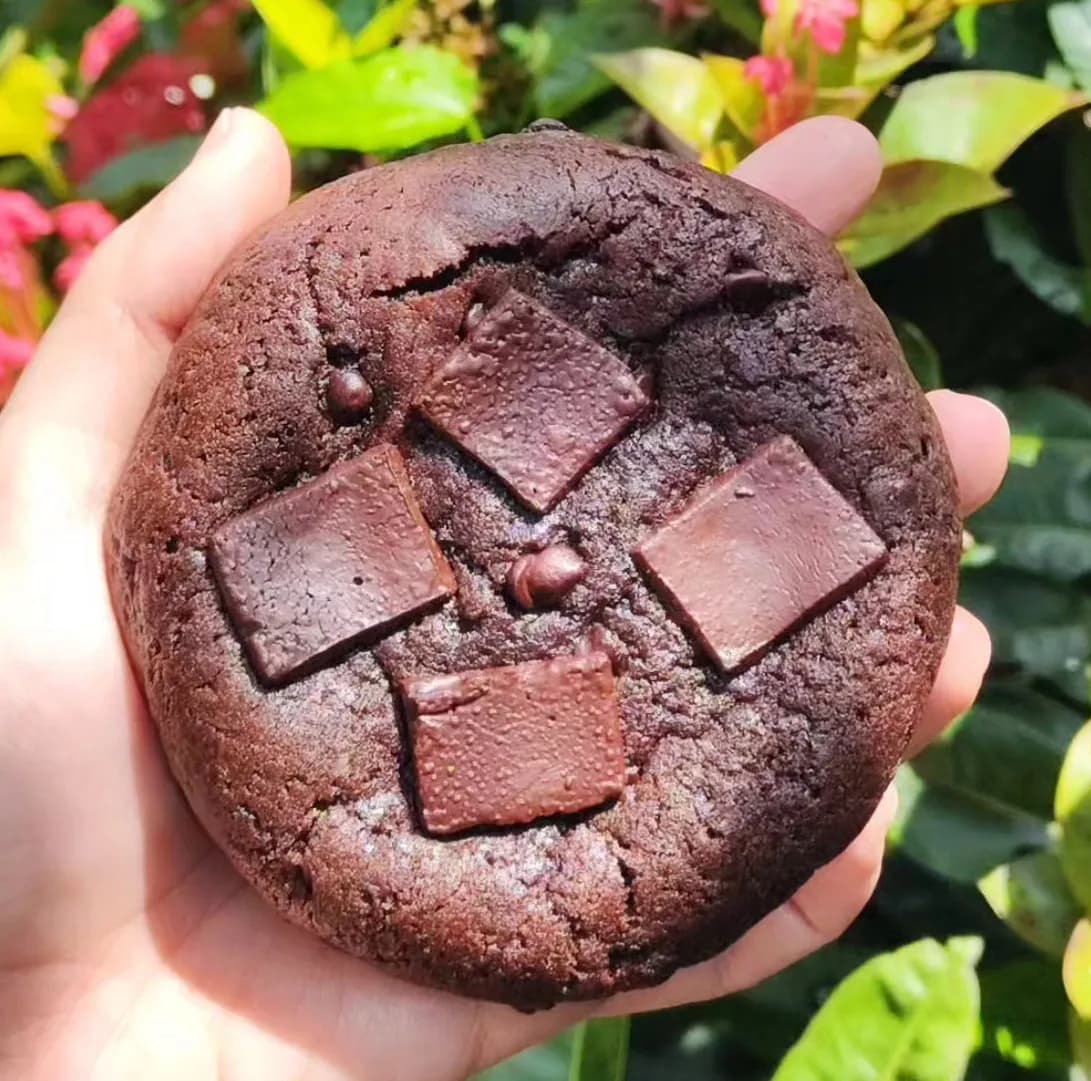 Half-Baked Chocolate Chip Cookie